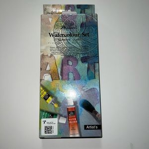 Phoenix watercolor paint set, 12 colors, 12 ml (tubes)